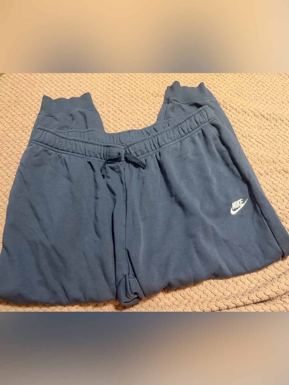 Nike Women’s Navy Blue Fleece Jogger Pants